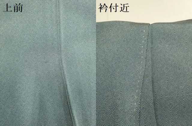 平和屋着物▽江戸小紋　単衣　鮫小紋柄　正絹　逸品　未使用　DABE9873du