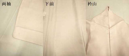 平和屋着物▽訪問着　単衣　手描き　草花文　暈し染め　金彩　正絹　逸品　DABE9881du