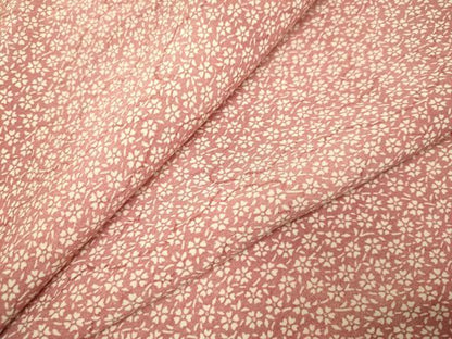 平和屋着物▽江戸小紋　単衣　小花柄　正絹　逸品　DABE9888du