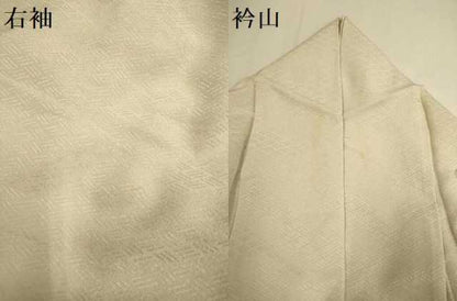 平和屋着物▽訪問着　単衣　絞り　辻が花　正絹　逸品　DABE9902du