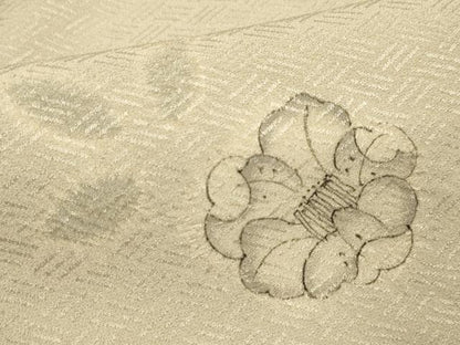 平和屋着物▽訪問着　単衣　絞り　辻が花　正絹　逸品　DABE9902du