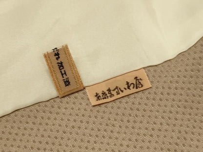 平和屋着物▽江戸小紋　単衣　行儀　ますいわ屋扱い　正絹　逸品　DABE9908du