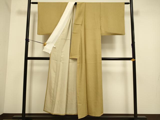 平和屋着物▽江戸小紋　単衣　鮫小紋柄　正絹　逸品　DABE9909du