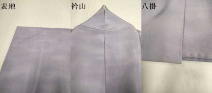 平和屋着物▼上質な小紋 作家物 霞文 暈し染め 正絹 逸品 DABE9942du
