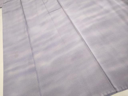 平和屋着物▼上質な小紋 作家物 霞文 暈し染め 正絹 逸品 DABE9942du