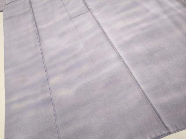 平和屋着物▼上質な小紋 作家物 霞文 暈し染め 正絹 逸品 DABE9942du