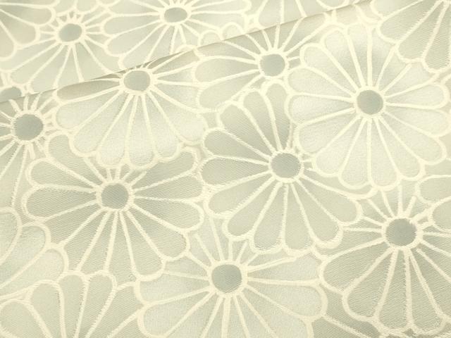 平和屋着物▼上質な小紋 花尽くし 地紋起こし 正絹 逸品 DABE9948du