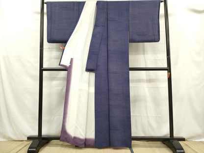 平和屋着物■上質な小紋 抽象文様 正絹 逸品 DABF0053ea