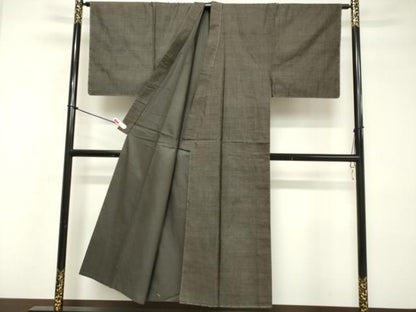 平和屋着物■男性　紬　100亀甲　総詰め　正絹　逸品　未使用　DABF0210ea
