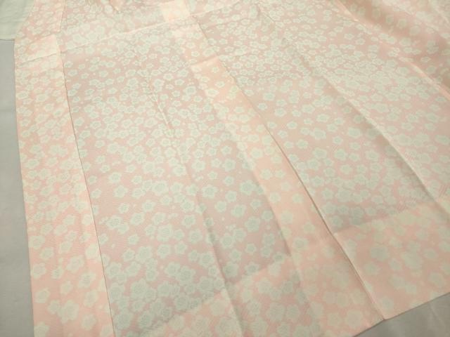 平和屋着物■長襦袢　無双仕立て　梅尽くし　正絹　逸品　未使用　DABF0213ea