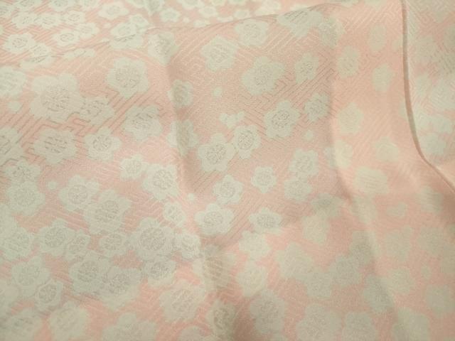 平和屋着物■長襦袢　無双仕立て　梅尽くし　正絹　逸品　未使用　DABF0213ea