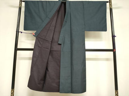平和屋着物■男性　本場大島紬　100亀甲　総詰め　正絹　逸品　DABF0267ea
