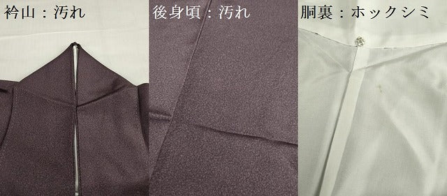 平和屋着物■上質な小紋　作家物　霞文　正絹　逸品　DABF0271ea