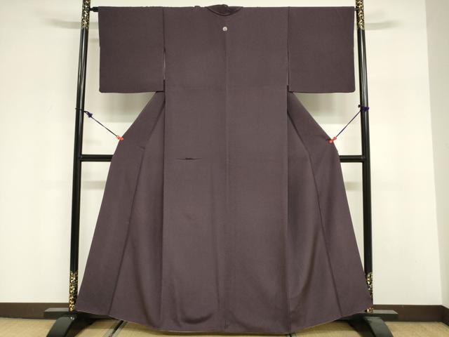平和屋着物■上質な小紋　作家物　霞文　正絹　逸品　DABF0271ea