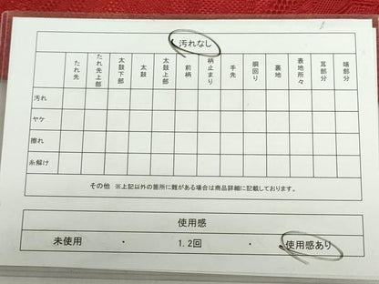 平和屋着物◎本場筑前博多織　八寸名古屋帯　西洋風景　正絹　逸品　DABF0314ea