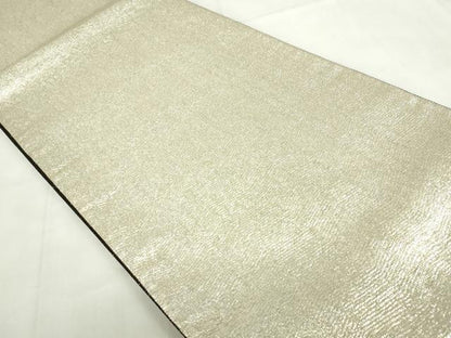 平和屋着物◎全通柄袋帯　霞文　銀糸　正絹　逸品　DABF0349ea