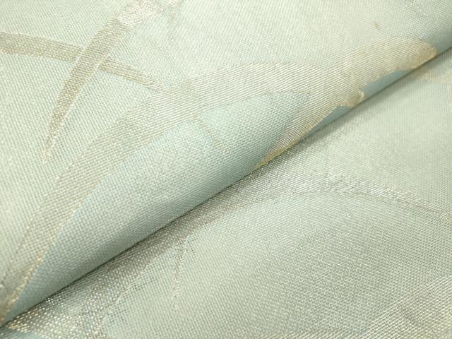 平和屋着物＊夏物　六通柄袋帯　芝　金糸　正絹　逸品　DABF0440ea