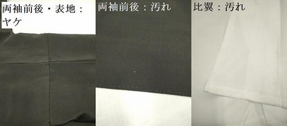 平和屋着物■豪華黒留袖　友禅　作家物　立波花船文　正絹　逸品　DABF0496ea
