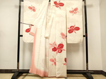 平和屋着物■豪華振袖　日の出蘭　ヒノデラン　金彩　正絹　逸品　DABF0515ea