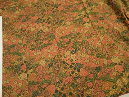 平和屋着物■上質な小紋　紬地　辻が花　正絹　逸品　DABF0527ya