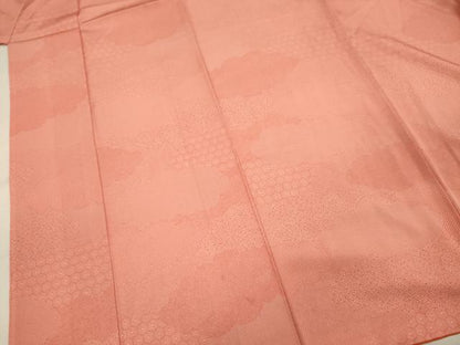 平和屋着物■江戸小紋 雲取り小紋柄 正絹 逸品 DABF0535ya