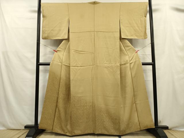 平和屋着物■色留訪問着　木目文様　正絹　逸品　DABF0539ya