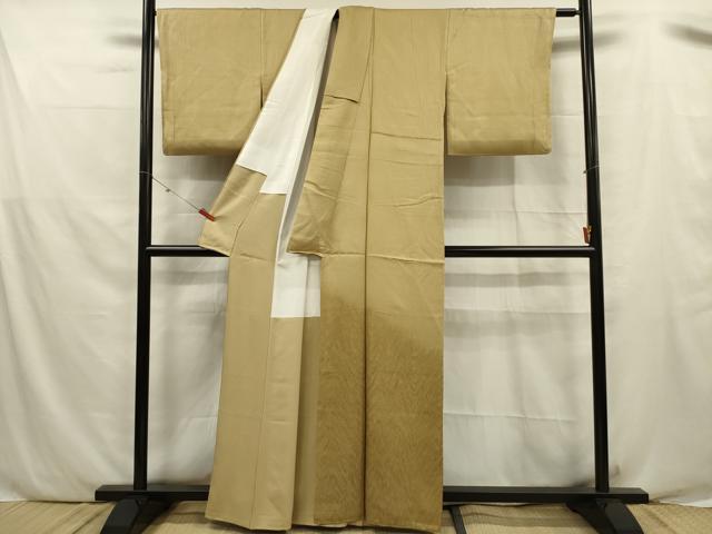 平和屋着物■色留訪問着　木目文様　正絹　逸品　DABF0539ya
