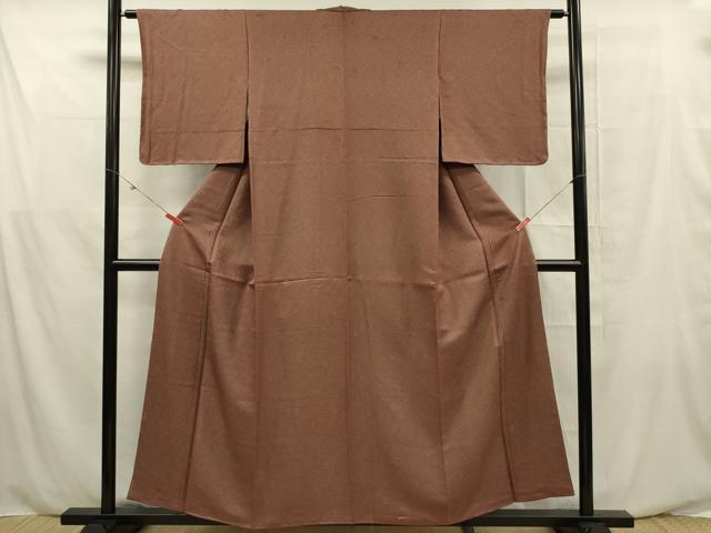 平和屋着物■江戸小紋　葉尽くし　正絹　逸品　DABF0564ya