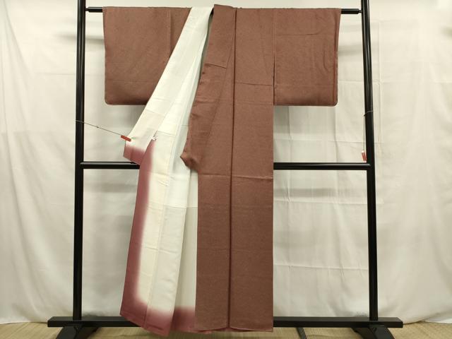 平和屋着物■江戸小紋　葉尽くし　正絹　逸品　DABF0564ya