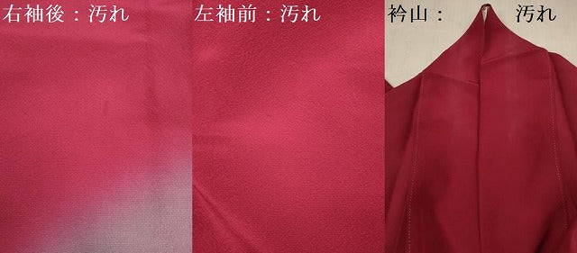 平和屋着物■豪華振袖　草花文　暈し染め　金彩　正絹　逸品　DABF0566ya