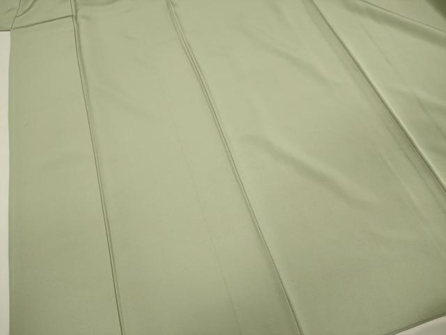平和屋着物■上質な色無地　夏虫色　正絹　逸品　DABF0567ya
