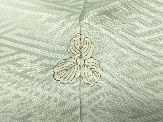 平和屋着物■豪華色留袖　駒刺繍　檜扇花文　金彩　正絹　逸品　DABF0586ya