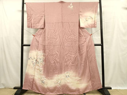 平和屋着物■訪問着 花車文 金彩 正絹 逸品 DABF0595ya
