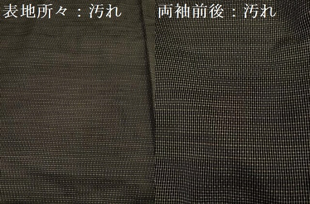 平和屋着物■男性　本場大島紬　亀甲柄　正絹　逸品　DABF0636ya