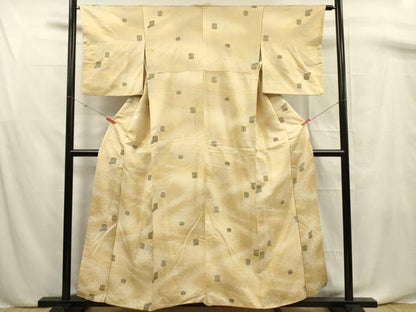 平和屋着物■上質な小紋 貝桶文 正絹 逸品 DABF0684ya