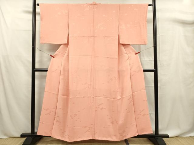 平和屋着物■江戸小紋　亀甲花文　正絹　逸品　DABF0714ya
