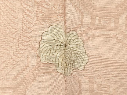 平和屋着物■上質な色無地　虹色　流水地紋　虹色　正絹　逸品　DABF0766ya
