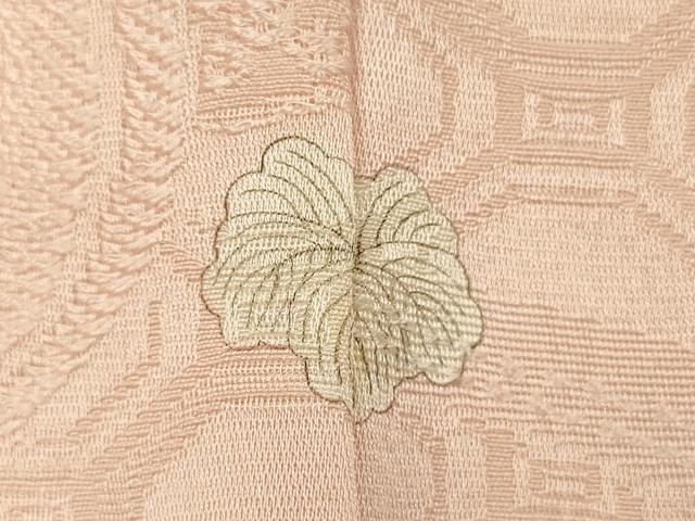 平和屋着物■上質な色無地　虹色　流水地紋　虹色　正絹　逸品　DABF0766ya
