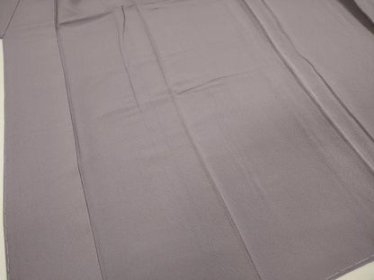 平和屋着物■上質な色無地　藤紫色　正絹　逸品　未使用　DABF0768ya