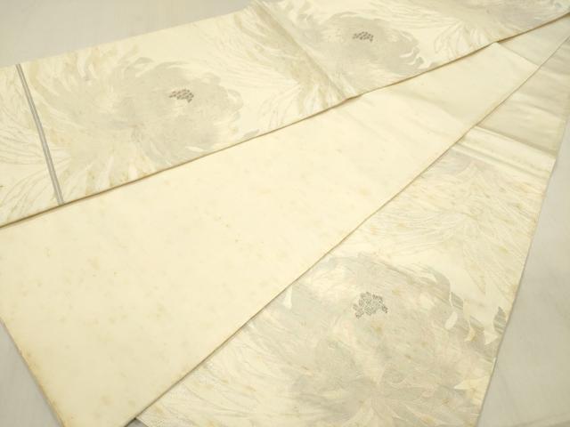 平和屋着物◎六通柄袋帯　乱菊　金糸　正絹　逸品　DABF0818ya