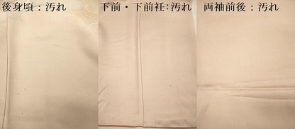 平和屋着物■訪問着 飛鶴草花文 暈し染め 金銀彩 正絹 逸品 DABF0871ya