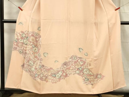 平和屋着物■訪問着　辻が花　絞り　正絹　逸品　DABF0872ya