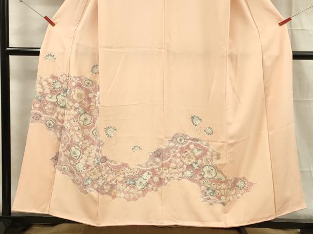 平和屋着物■訪問着　辻が花　絞り　正絹　逸品　DABF0872ya
