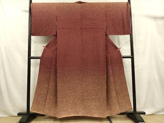 平和屋着物■訪問着 あられ文 正絹 逸品 DABF0881ya