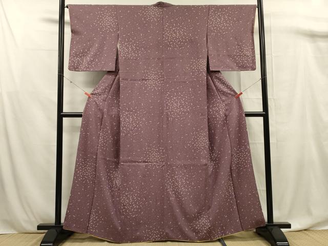 平和屋着物■上質な小紋 成り物 正絹 逸品 DABF0885ya