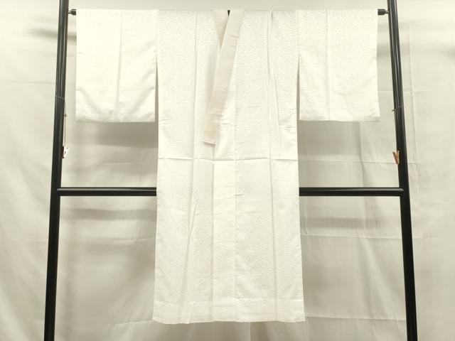 平和屋着物■長襦袢 無双仕立て 紗綾形地紋 洗える着物 DABF0893ya