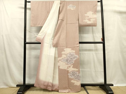 平和屋着物■訪問着　辻が花　絞り　暈し染め　正絹　逸品　DABF0911ya