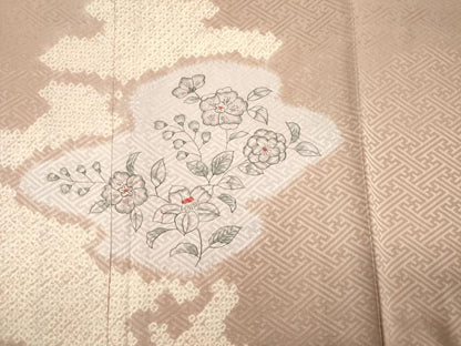 平和屋着物■訪問着　辻が花　絞り　暈し染め　正絹　逸品　DABF0911ya