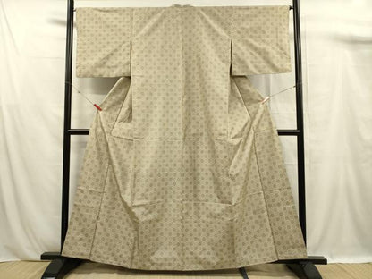 平和屋着物■本場大島紬　舞花文　正絹　逸品　DABF0933ya