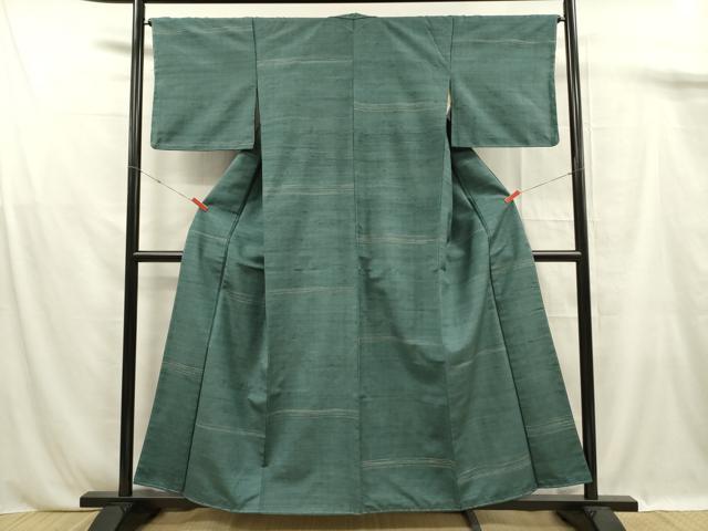 平和屋着物■上質な紬　霞文　正絹　逸品　未使用　DABF0943ya